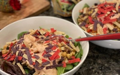 A fun recipe for a crowd or just a few…Mexican Salad!