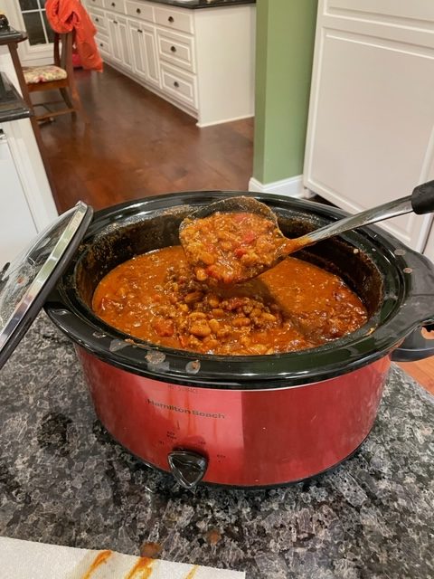 GG’s Prize Winning Chili with beans